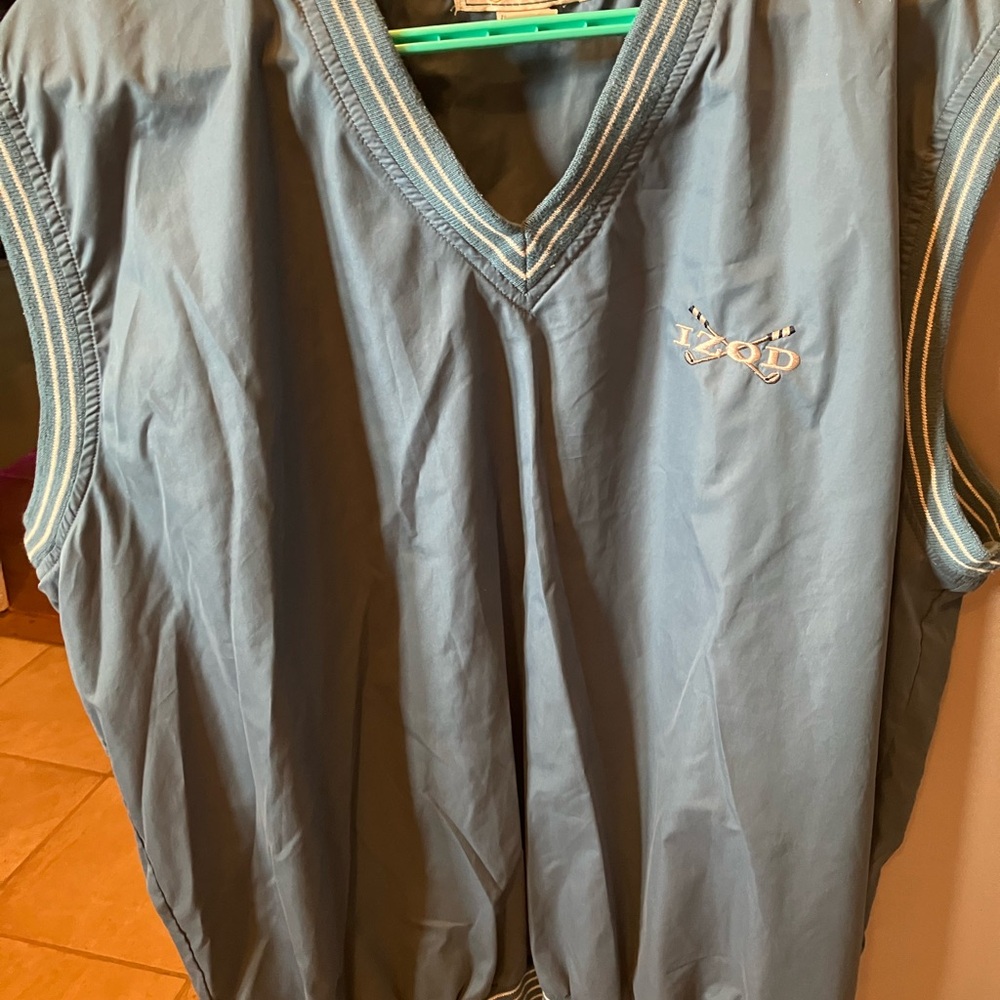 Blue Izod Sleeveless Vest